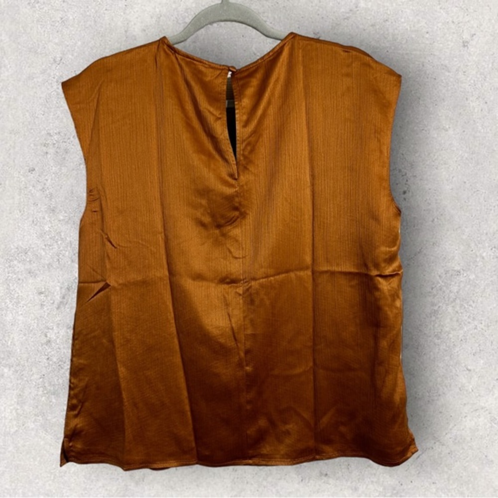 *NWT*‎ Women's Nine West Twist-Neck Blouse Size L - Picture 3 of 6